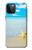 S0911 Détendez-vous à la plage Etui Coque Housse pour iPhone 12, iPhone 12 Pro