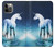 S1130 licorne Cheval Etui Coque Housse pour iPhone 12, iPhone 12 Pro