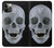 S1286 Crâne de diamant Etui Coque Housse pour iPhone 12, iPhone 12 Pro