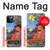 S2234 Maître Zen Bodhidharma Yoshitoshi Etui Coque Housse pour iPhone 12, iPhone 12 Pro