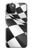 S2408 Vainqueur Drapeau checkered Etui Coque Housse pour iPhone 12, iPhone 12 Pro