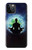 S2527 Yoga La nature Univers Etui Coque Housse pour iPhone 12, iPhone 12 Pro