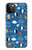 S2572 Motif Marin Penguin Etui Coque Housse pour iPhone 12, iPhone 12 Pro