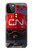 S2774 Train Canada Nationale des chemins de fer Etui Coque Housse pour iPhone 12, iPhone 12 Pro