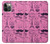 S2885 Paris Rose Etui Coque Housse pour iPhone 12, iPhone 12 Pro
