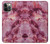 S3052 Rose Marbre Imprimé graphique Etui Coque Housse pour iPhone 12, iPhone 12 Pro