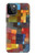 S3341 Paul Klee Raumarchitekturen Etui Coque Housse pour iPhone 12, iPhone 12 Pro