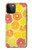 S3408 citron Etui Coque Housse pour iPhone 12, iPhone 12 Pro