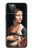 S3471 Lady hermine Leonardo da Vinci Etui Coque Housse pour iPhone 12, iPhone 12 Pro