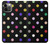 S3532 Coloré à pois Etui Coque Housse pour iPhone 12, iPhone 12 Pro