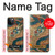 S3541 Peinture Dragon Nuage Etui Coque Housse pour iPhone 12, iPhone 12 Pro