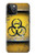 S3669 Graphique du réservoir de danger biologique Etui Coque Housse pour iPhone 12, iPhone 12 Pro