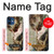 S0179 Michel-Ange Création d'Adam Etui Coque Housse pour iPhone 12 mini
