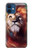 S0691 Peinture Leo Etui Coque Housse pour iPhone 12 mini
