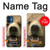 S0840 Grizzly Bear visage Etui Coque Housse pour iPhone 12 mini