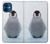 S1075 manchot Etui Coque Housse pour iPhone 12 mini