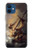 S1091 Rembrandt Christ dans la tempête Etui Coque Housse pour iPhone 12 mini