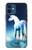 S1130 licorne Cheval Etui Coque Housse pour iPhone 12 mini