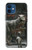 S1288 Dinosaur T Rex Etui Coque Housse pour iPhone 12 mini
