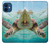 S1377 Océan tortue de mer Etui Coque Housse pour iPhone 12 mini