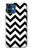 S1613 Chevron Zigzag Etui Coque Housse pour iPhone 12 mini
