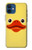 S1922 canard Visage Etui Coque Housse pour iPhone 12 mini