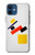 S1958 Malevitch suprématisme Etui Coque Housse pour iPhone 12 mini