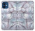 S2316 Bleu foncé Marbre Texture graphique Imprimer Etui Coque Housse pour iPhone 12 mini