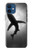 S2367 Monochrome Réquin Etui Coque Housse pour iPhone 12 mini