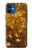 S2663 Fleur jaune Amandier Van Gogh Etui Coque Housse pour iPhone 12 mini