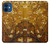 S2663 Fleur jaune Amandier Van Gogh Etui Coque Housse pour iPhone 12 mini