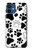 S2904 Chien d'impression de patte Etui Coque Housse pour iPhone 12 mini