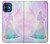 S2992 Princesse Pastel Silhouette Etui Coque Housse pour iPhone 12 mini