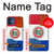 S3017 Paraguay Drapeau Etui Coque Housse pour iPhone 12 mini