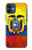 S3020 Equateur Drapeau Etui Coque Housse pour iPhone 12 mini