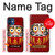 S3023 Japon Bonne chance Daruma Poupée Etui Coque Housse pour iPhone 12 mini