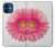 S3044 Rose Gerbera millésimé Etui Coque Housse pour iPhone 12 mini