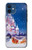 S3282 Château de Santa Noël Etui Coque Housse pour iPhone 12 mini