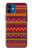S3404 Aztèques Motif Etui Coque Housse pour iPhone 12 mini