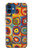S3409 Carrés cercles concentriques Etui Coque Housse pour iPhone 12 mini S3409 Carrés cercles concentriques Etui Coque Housse pour iPhone 12 mini