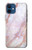 S3482 Imprimer Graphique marbre rose Etui Coque Housse pour iPhone 12 mini