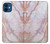 S3482 Imprimer Graphique marbre rose Etui Coque Housse pour iPhone 12 mini