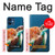 S3497 Vert tortue de mer Etui Coque Housse pour iPhone 12 mini