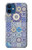 S3537 Motif marocain Mosaïque Etui Coque Housse pour iPhone 12 mini