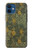 S3662 William Morris Vine Pattern Etui Coque Housse pour iPhone 12 mini