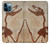 S0379 Fossile de dinosaure Etui Coque Housse pour iPhone 12 Pro Max