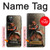 S0796 Japon Rouge Samurai Etui Coque Housse pour iPhone 12 Pro Max