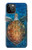S1249 Tortue de mer Etui Coque Housse pour iPhone 12 Pro Max