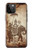 S2102 Art de la peinture thaïlandaise Bouddha sur Elephant Etui Coque Housse pour iPhone 12 Pro Max