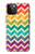 S2362 Arc en ciel coloré Shavron Zig zag Etui Coque Housse pour iPhone 12 Pro Max